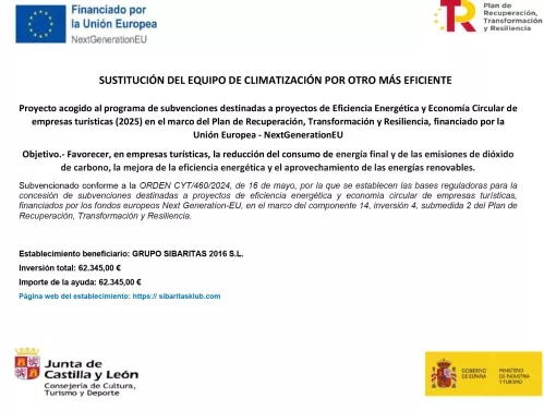 subvención sustitución de equipo de climatización